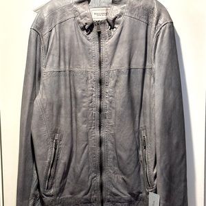 Williams and Kent Leather Jacket - Never Worn, New with Tags; XXL